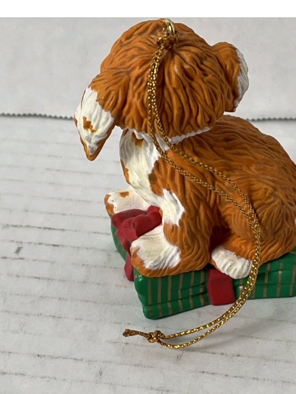 Sesame Street Barkley Dog Christmas Ornament Gift Present Vintage - Picture 8 of 12